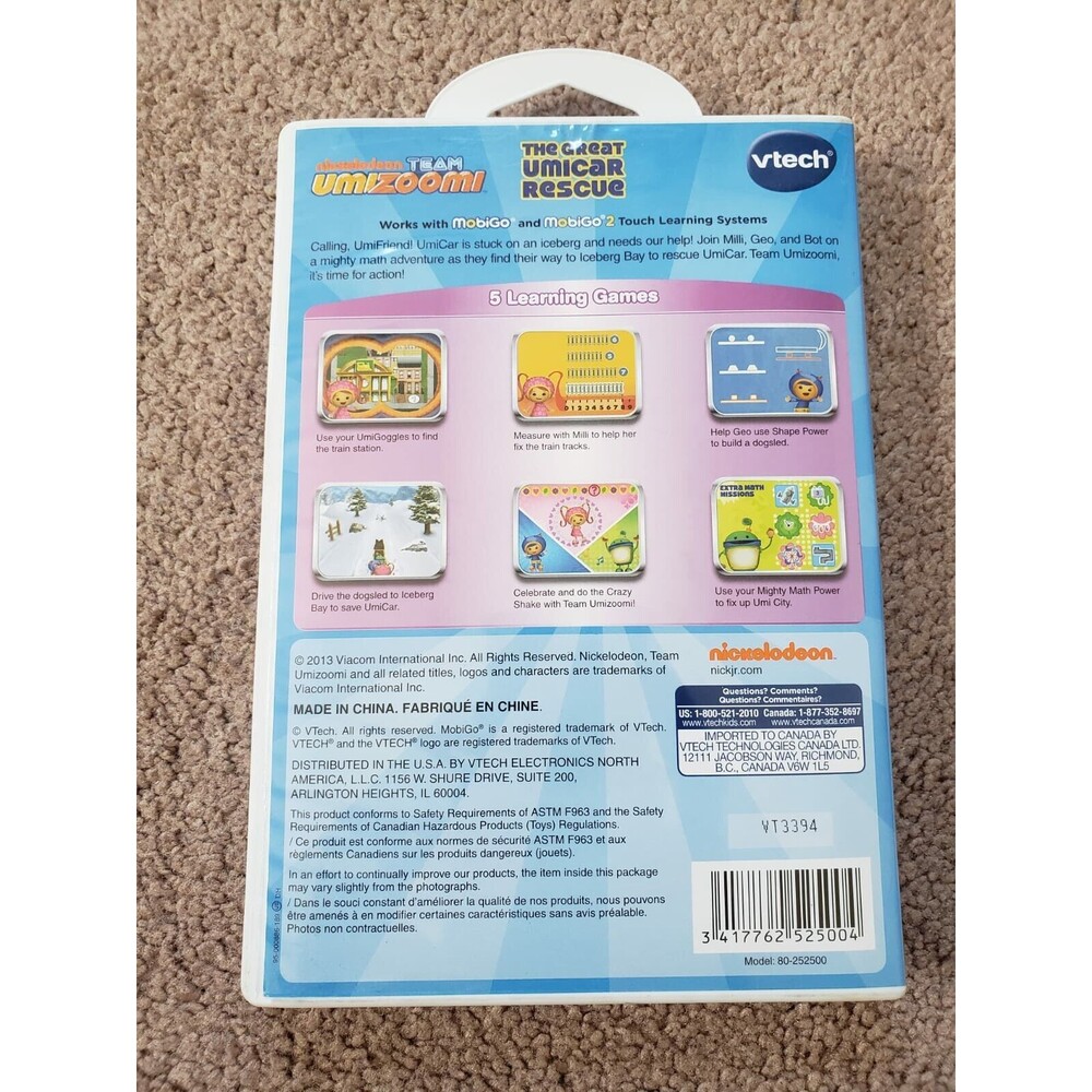 Vtech Mobigo Learning Games Lot Of 3 Disney And Nickelodeon - Picture 7 of 10